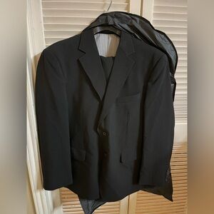 Stafford Men's Black Suit Jacket